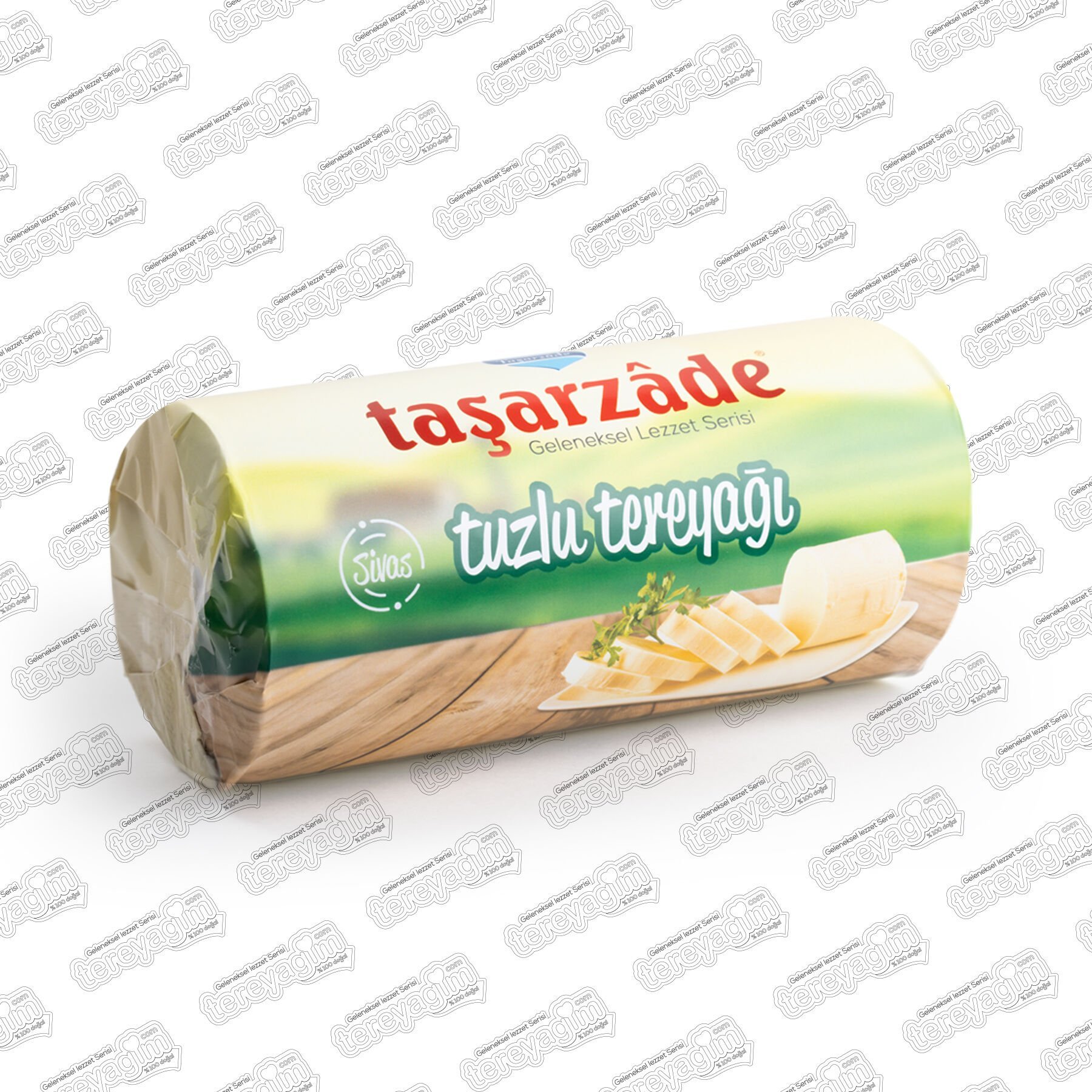 Tereyağı-1000 gr Yemeklik Tuzlu Tereyağı (Rulo)