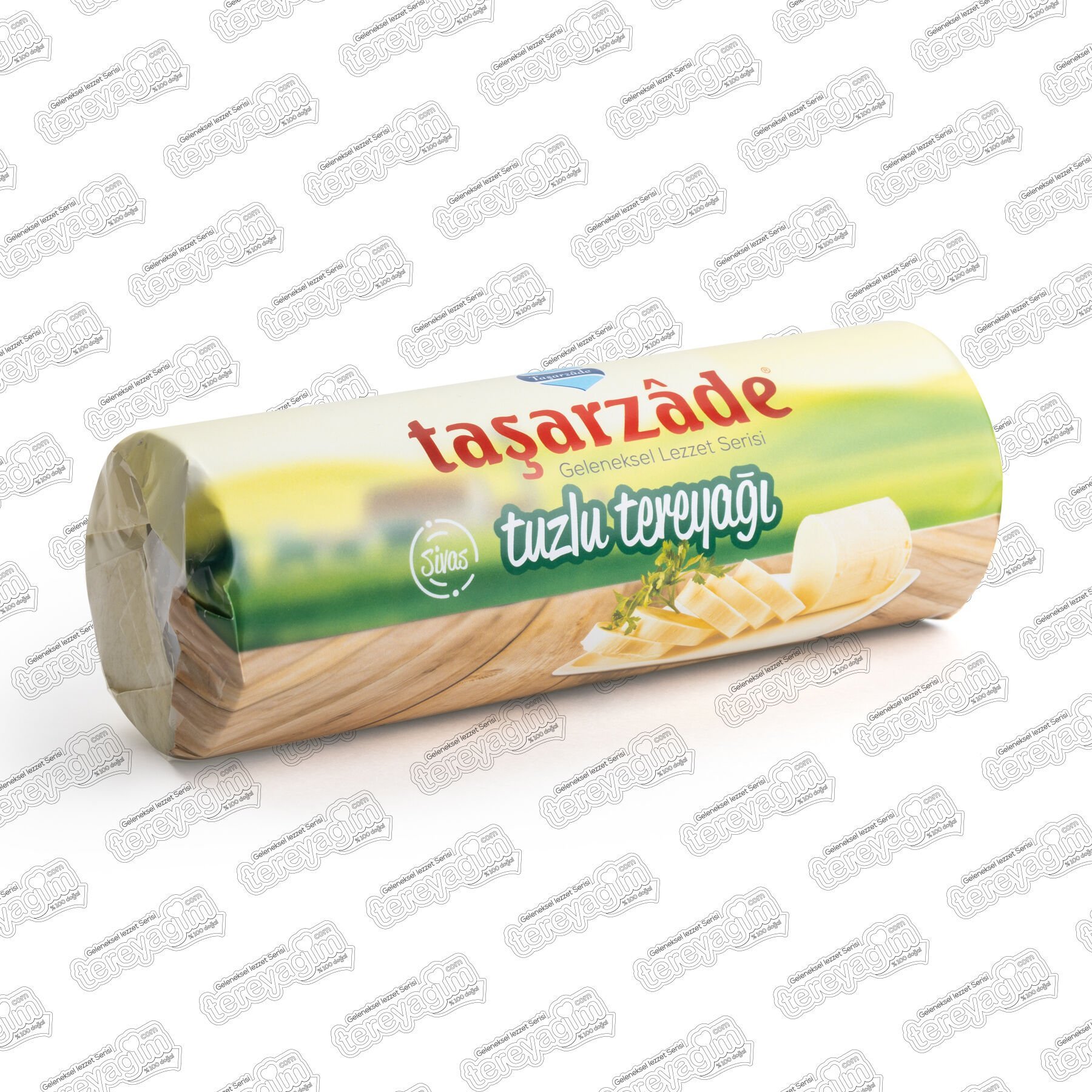 Tereyağı-500 gr Yemeklik Tuzlu Tereyağı (Rulo)