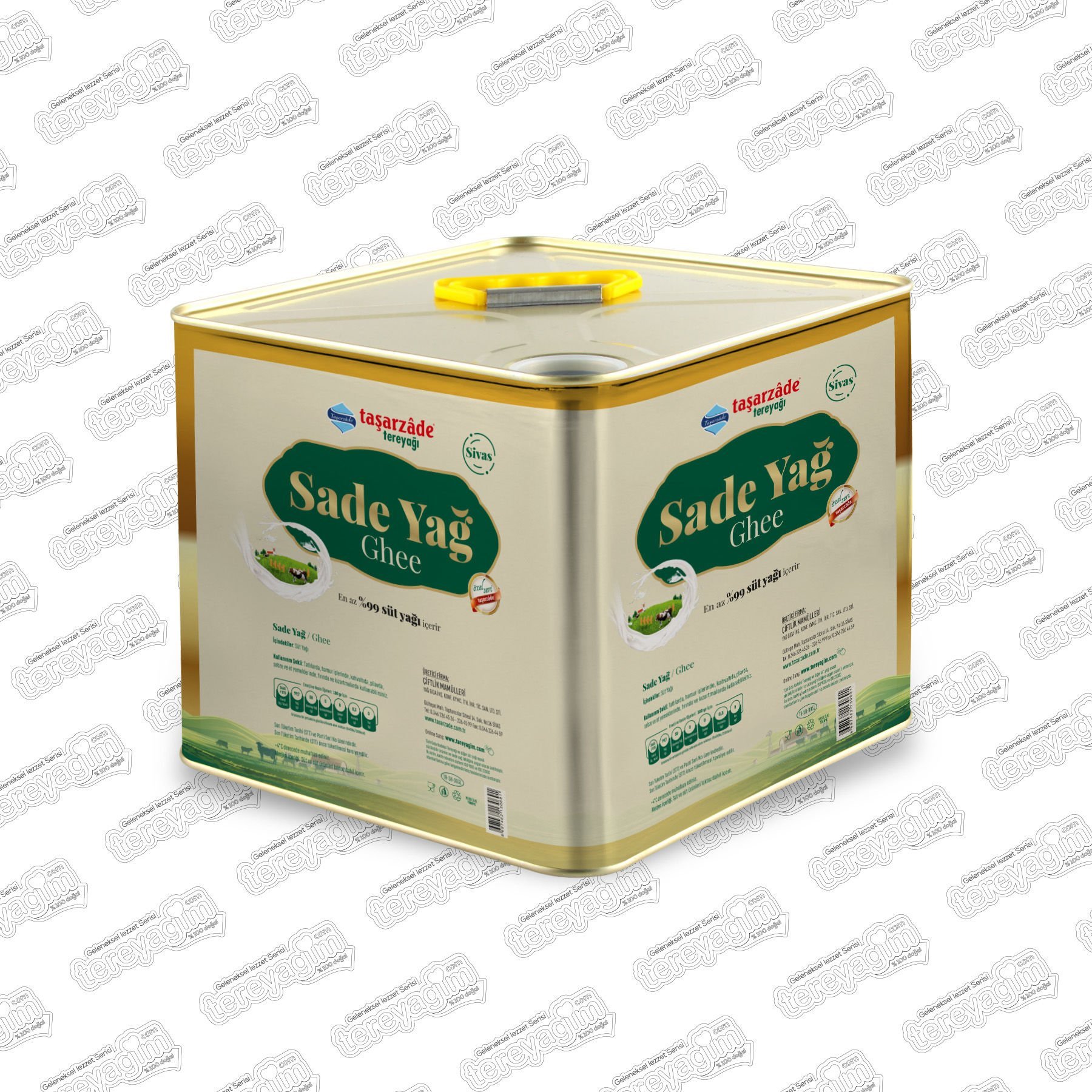 Sade Yağ (Ghee) 9 kg