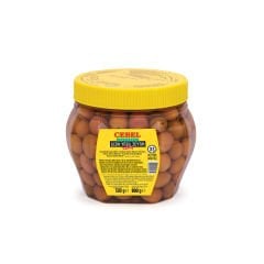 Cebel Yeşil Zeytin Çizik XS Kalibre 321-350 500 gr Pet