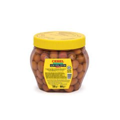 Cebel Yeşil Zeytin Çizik XS Kalibre 321-350 500 gr Pet