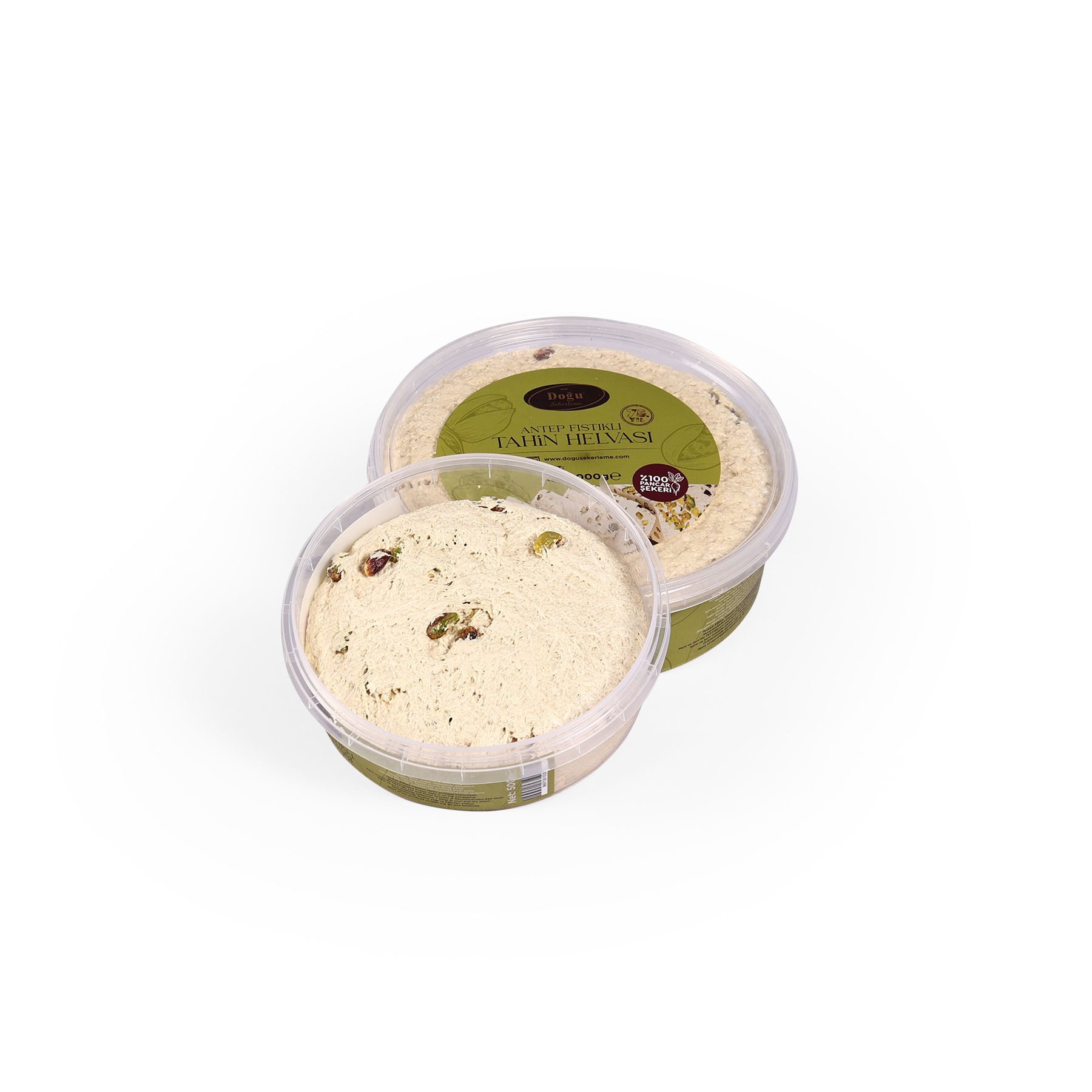Antep Fıstıklı Tahin Helvası 500gr %100 Katkısız